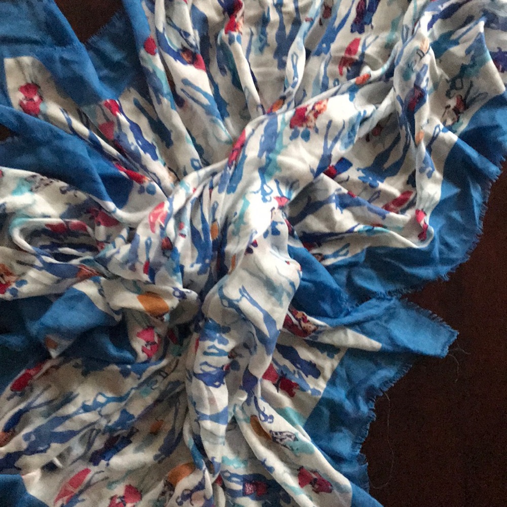 Silk scarf